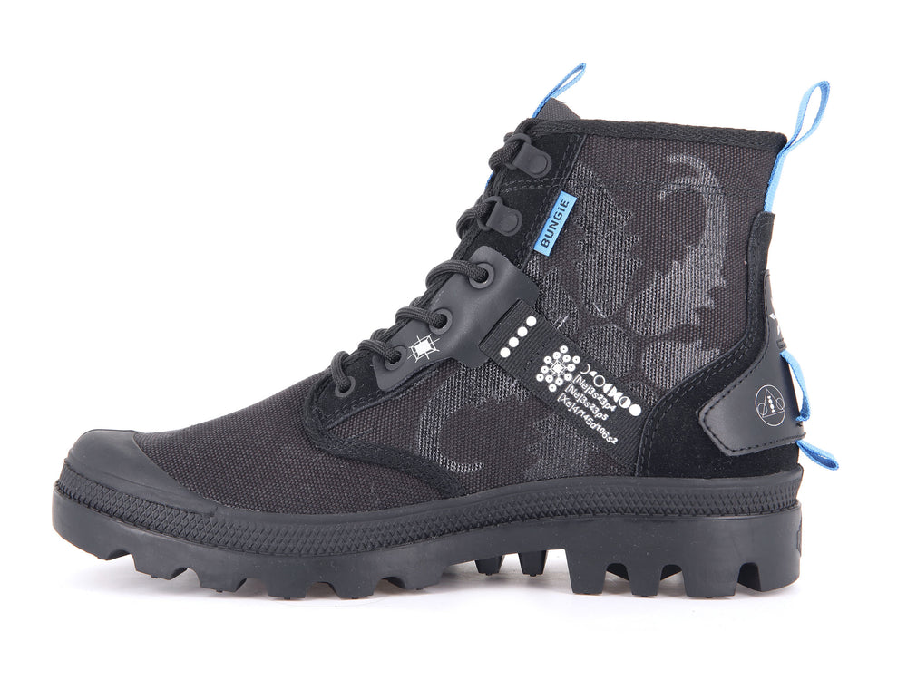 Botas Palladium PAMPA WITCH QUEEN X DESTINY Mujer Negras | Costa Rica-20619